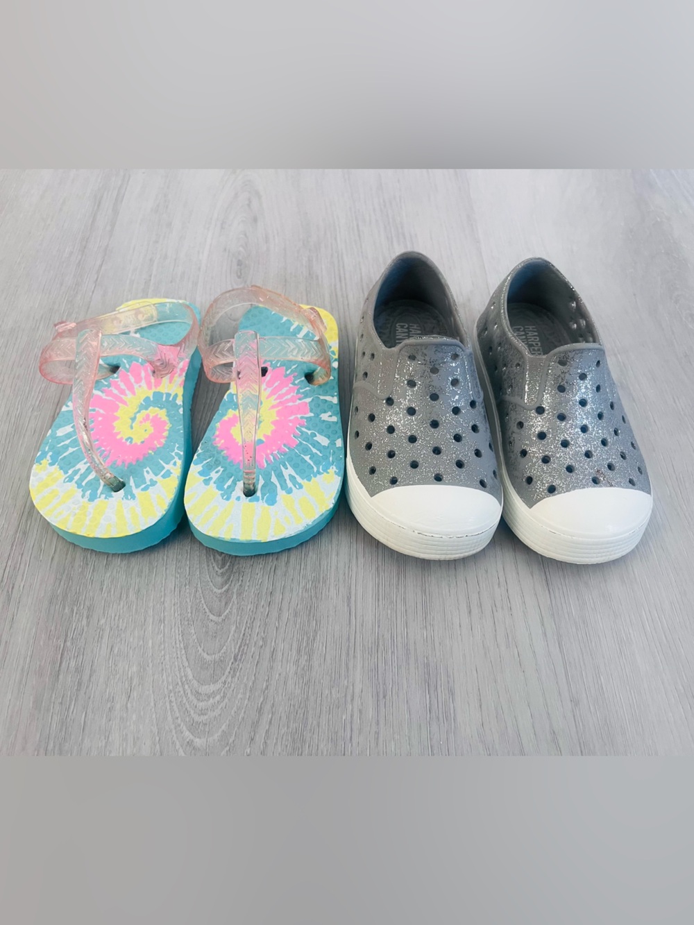 2prs girls summer shoes